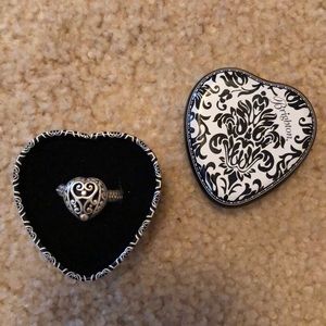 Brighton heart shaped ring